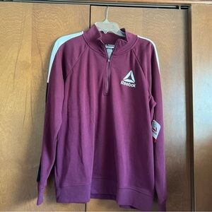 Reebok Color Block Quarter  Zip Women’s Athletic Jacket NWT Fig XXL